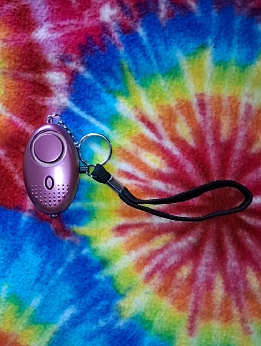 Purple Panic Keychain